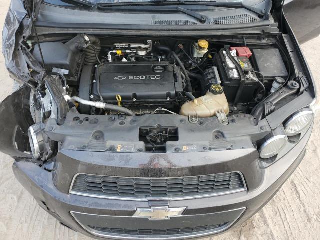 1G1JA5SH5D4193299 - 2013 CHEVROLET SONIC LS შავი ფოტო 11