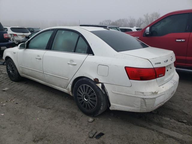 5NPET46C59H479392 - 2009 HYUNDAI SONATA GLS WHITE photo 2