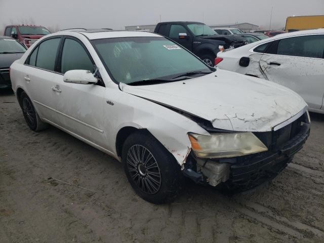 5NPET46C59H479392 - 2009 HYUNDAI SONATA GLS WHITE photo 4