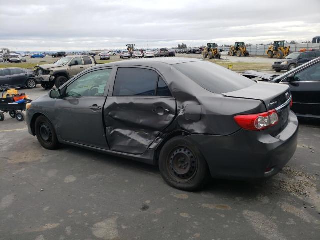 5YFBU4EE3CP029690 - 2012 TOYOTA COROLLA BASE GRAY photo 2