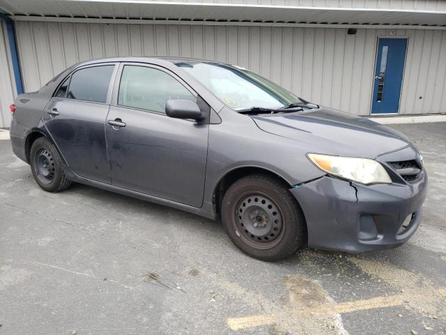 5YFBU4EE3CP029690 - 2012 TOYOTA COROLLA BASE GRAY photo 4