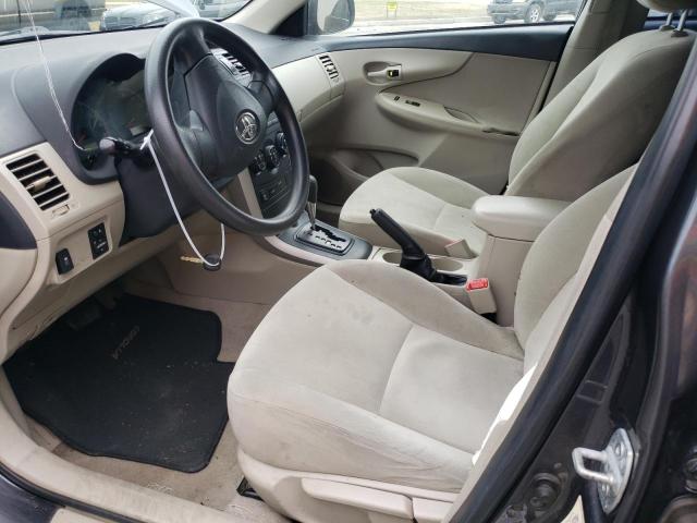 5YFBU4EE3CP029690 - 2012 TOYOTA COROLLA BASE GRAY photo 7