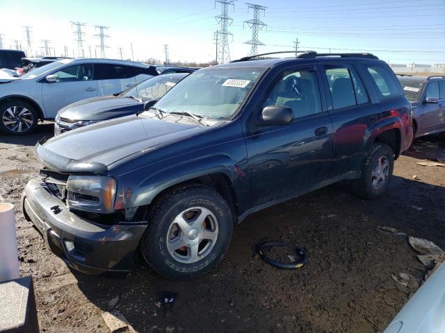 1GNDS13S642411581 - 2004 CHEVROLET TRAILBLAZE LS GRAY photo 1