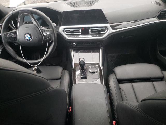 WBA5R7C53KFH16029 - 2019 BMW 330XI WHITE photo 8