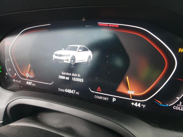WBA5R7C53KFH16029 - 2019 BMW 330XI Ақ фото 9