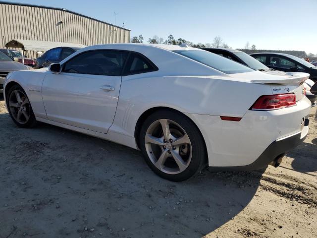 2G1FD1E30F9306100 - 2015 CHEVROLET CAMARO LT WHITE photo 2