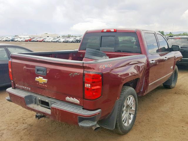 3GCUKTEC7EG382028 - 2014 CHEVROLET SILVERADO K1500 HIGH COUNTRY  photo 4