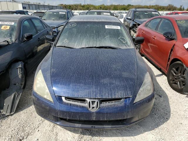 1HGCM56145A154213 - 2005 HONDA ACCORD DX BLUE photo 5