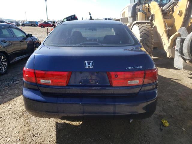 1HGCM56145A154213 - 2005 HONDA ACCORD DX BLUE photo 6