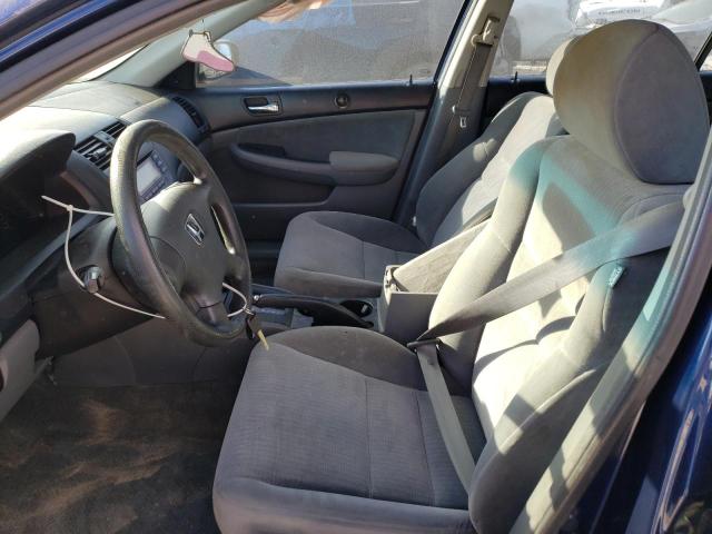 1HGCM56145A154213 - 2005 HONDA ACCORD DX BLUE photo 7