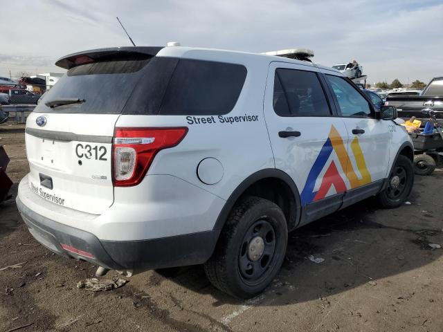 1FM5K8AR5FGB26264 - 2015 FORD EXPLORER POLICE INTERCEPTOR WHITE photo 3