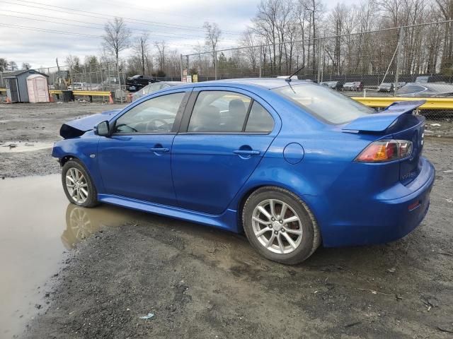 JA32U2FU0FU001460 - 2015 MITSUBISHI LANCER ES BLUE photo 2