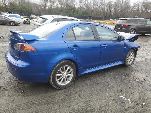 JA32U2FU0FU001460 - 2015 MITSUBISHI LANCER ES BLUE photo 3