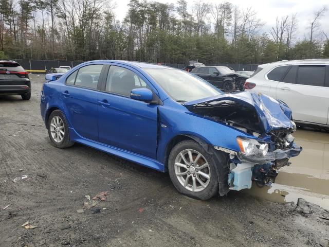 JA32U2FU0FU001460 - 2015 MITSUBISHI LANCER ES BLUE photo 4