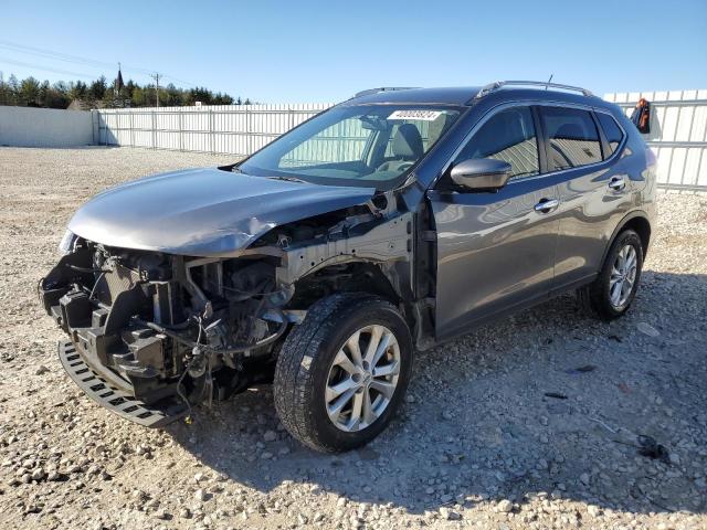 KNMAT2MV5GP620230 - 2016 NISSAN ROGUE S GRAY photo 1