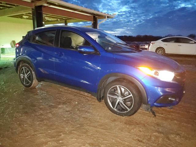 3CZRU5H58NM709296 - 2022 HONDA HR-V EX BLUE photo 4