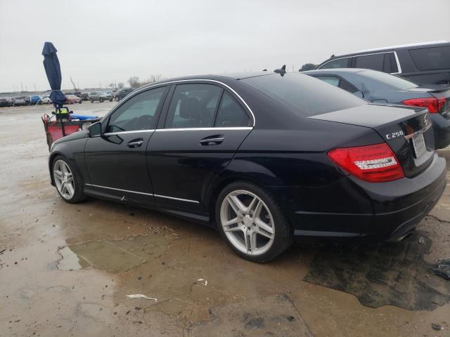 WDDGF4HB7DR243662 - 2013 MERCEDES-BENZ C 250 BLACK photo 2