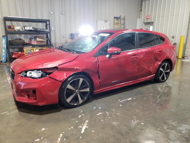 4S3GTAM6XH3704632 - 2017 SUBARU IMPREZA SPORT RED photo 1