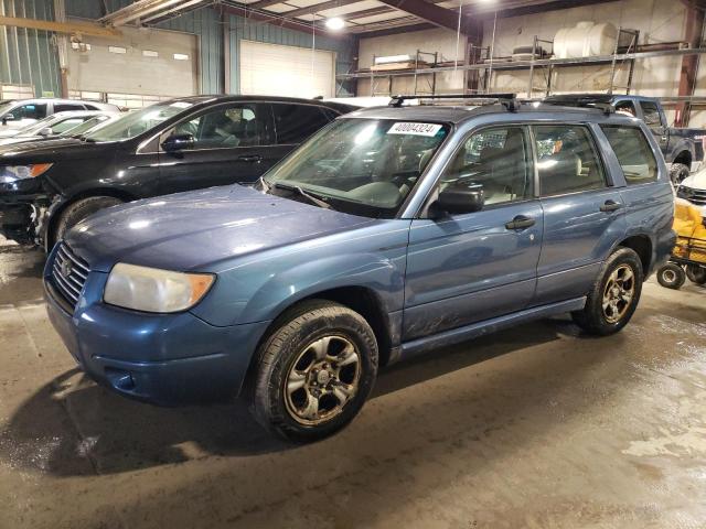 JF1SG63677H721019 - 2007 SUBARU FORESTER 2.5X BLUE photo 1