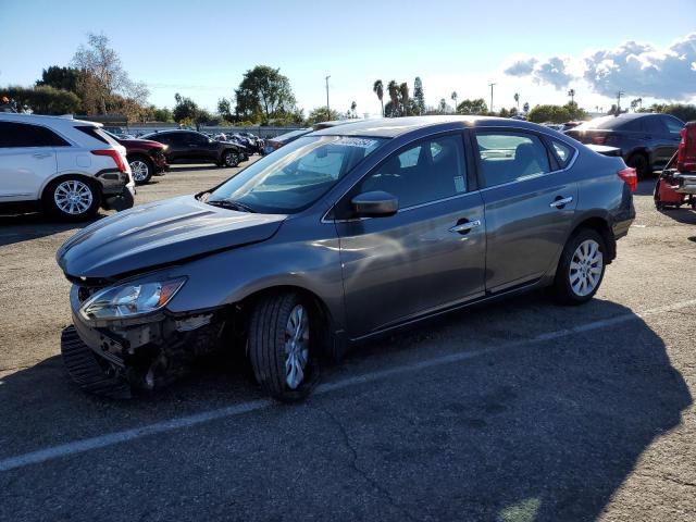 3N1AB7AP6GL684488 - 2016 NISSAN SENTRA S CHARCOAL photo 1