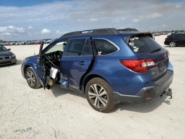 4S4BSAJC3K3390445 - 2019 SUBARU OUTBACK 2.5I LIMITED BLUE photo 2