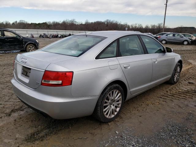 WAUDH74F56N110911 - 2006 AUDI A6 3.2 QUATTRO SILVER photo 3