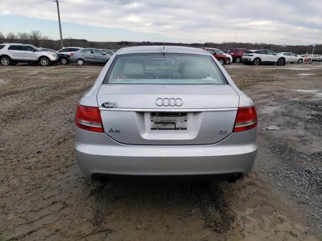 WAUDH74F56N110911 - 2006 AUDI A6 3.2 QUATTRO SILVER photo 6