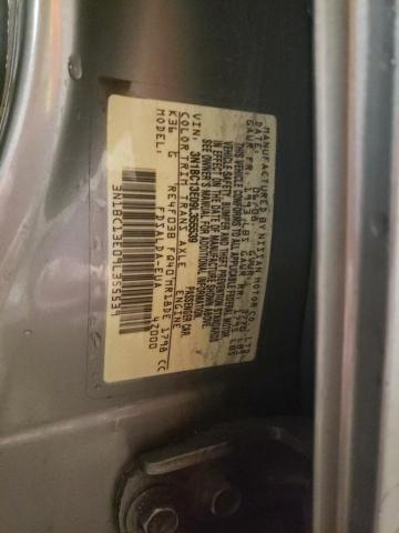 3N1BC13E09L355539 - 2009 NISSAN VERSA S GRAY photo 13