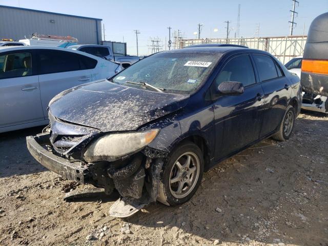 5YFBU4EE6DP127999 - 2013 TOYOTA COROLLA BASE BLUE photo 1