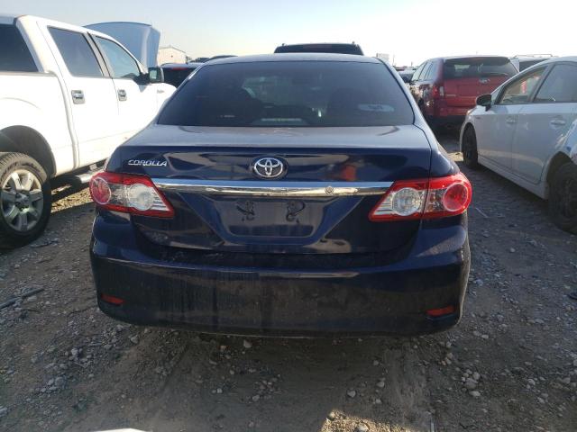 5YFBU4EE6DP127999 - 2013 TOYOTA COROLLA BASE BLUE photo 6