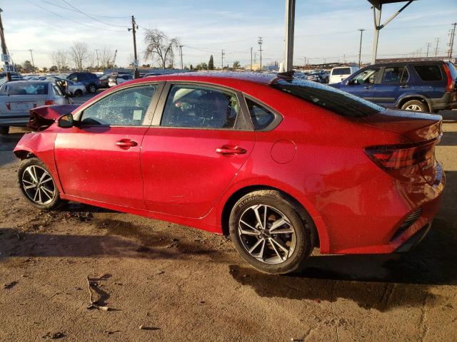 3KPF24AD1NE436934 - 2022 KIA FORTE FE RED photo 2