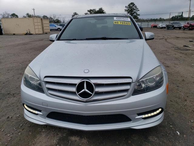 WDDGF5EB6BR175202 - 2011 MERCEDES-BENZ C 300 SILVER photo 5