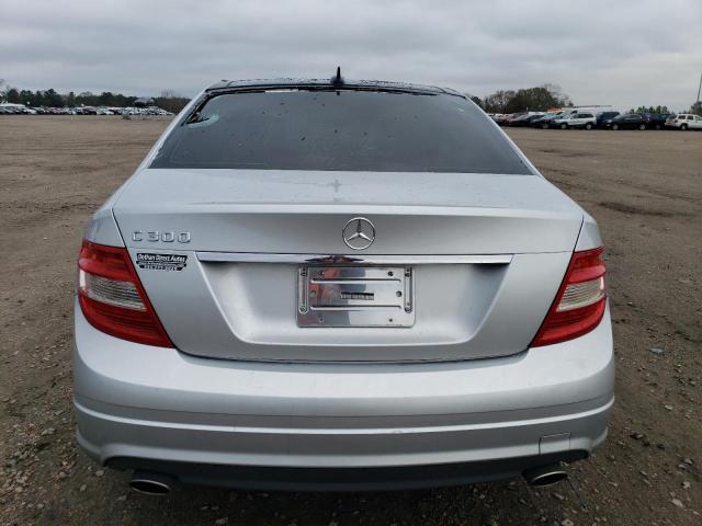 WDDGF5EB6BR175202 - 2011 MERCEDES-BENZ C 300 SILVER photo 6