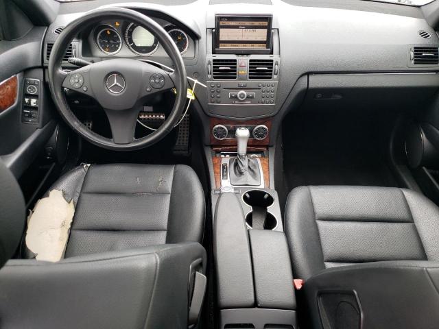 WDDGF5EB6BR175202 - 2011 MERCEDES-BENZ C 300 SILVER photo 8