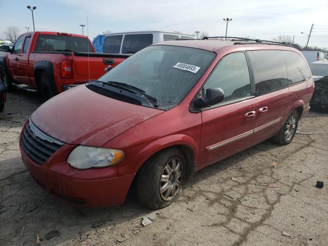 2C4GP54L35R179899 - 2005 CHRYSLER TOWN & COU TOURING Qırmızı foto 1