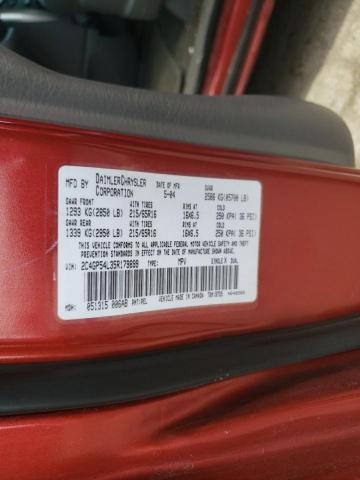 2C4GP54L35R179899 - 2005 CHRYSLER TOWN & COU TOURING Qırmızı foto 13