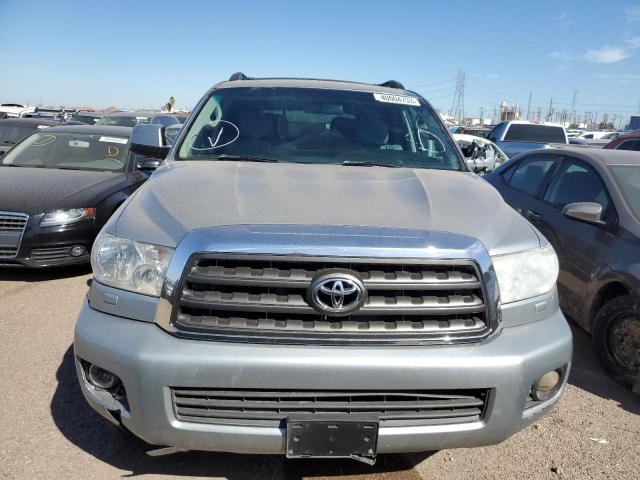 5TDBY5G10CS068023 - 2012 TOYOTA SEQUOIA SR5 SILVER photo 5