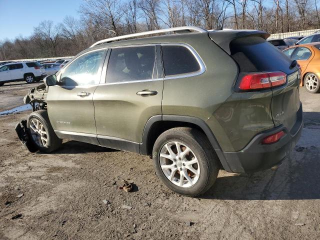 1C4PJMLB3JD599132 - 2018 JEEP CHEROKEE LATITUDE PLUS GREEN photo 2