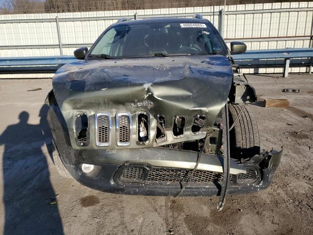 1C4PJMLB3JD599132 - 2018 JEEP CHEROKEE LATITUDE PLUS GREEN photo 5