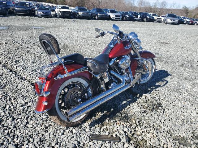 1HD1JD5158Y088565 - 2008 HARLEY-DAVIDSON FLSTN RED photo 4