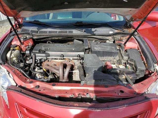 4T4BE46K19R096934 - 2009 TOYOTA CAMRY BASE RED photo 11