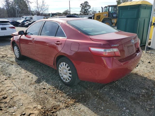 4T4BE46K19R096934 - 2009 TOYOTA CAMRY BASE RED photo 2