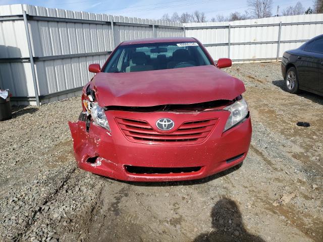 4T4BE46K19R096934 - 2009 TOYOTA CAMRY BASE RED photo 5