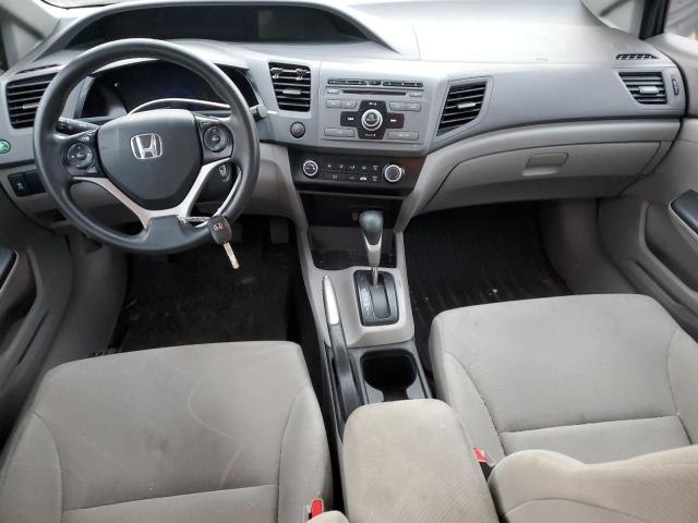 2HGFB2F54CH583239 - 2012 HONDA CIVIC LX GRAY photo 8