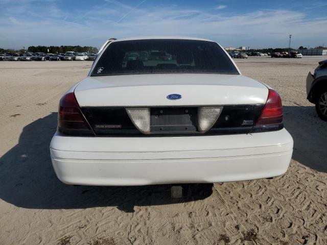 2FAHP71V49X125119 - 2009 FORD CROWN VICT POLICE INTERCEPTOR WHITE photo 6