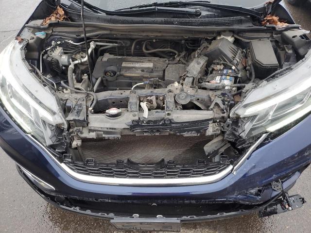 5J6RM4H54FL011703 - 2015 HONDA CR-V EX BLUE photo 11