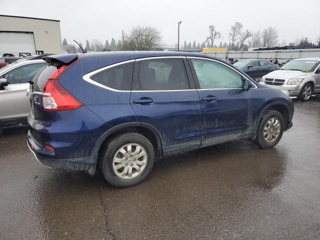 5J6RM4H54FL011703 - 2015 HONDA CR-V EX BLUE photo 3