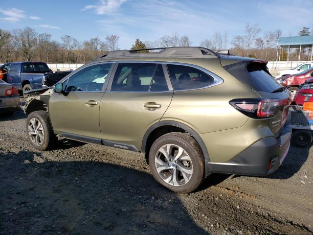 4S4BTANC0L3218107 - 2020 SUBARU OUTBACK LIMITED GREEN photo 2