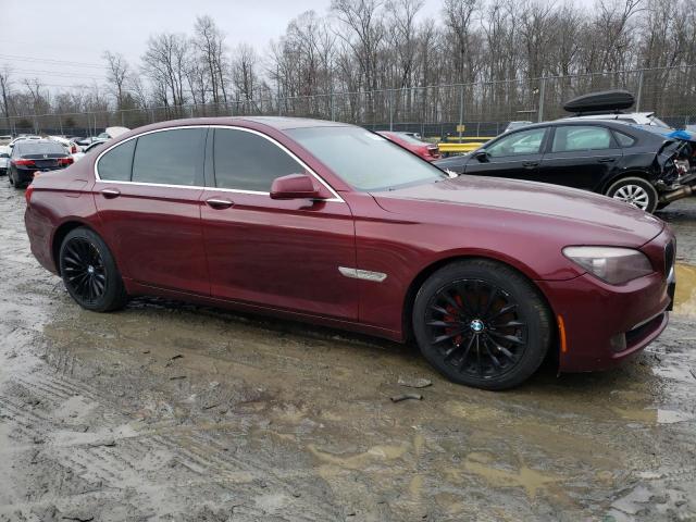 WBAKA4C59CC613366 - 2012 BMW 740 I MAROON photo 4