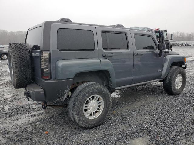 5GTEN13E788166073 - 2008 HUMMER H3 GRAY photo 3